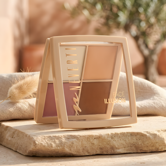 Neverti Face illusion Cream Highlighter Palette